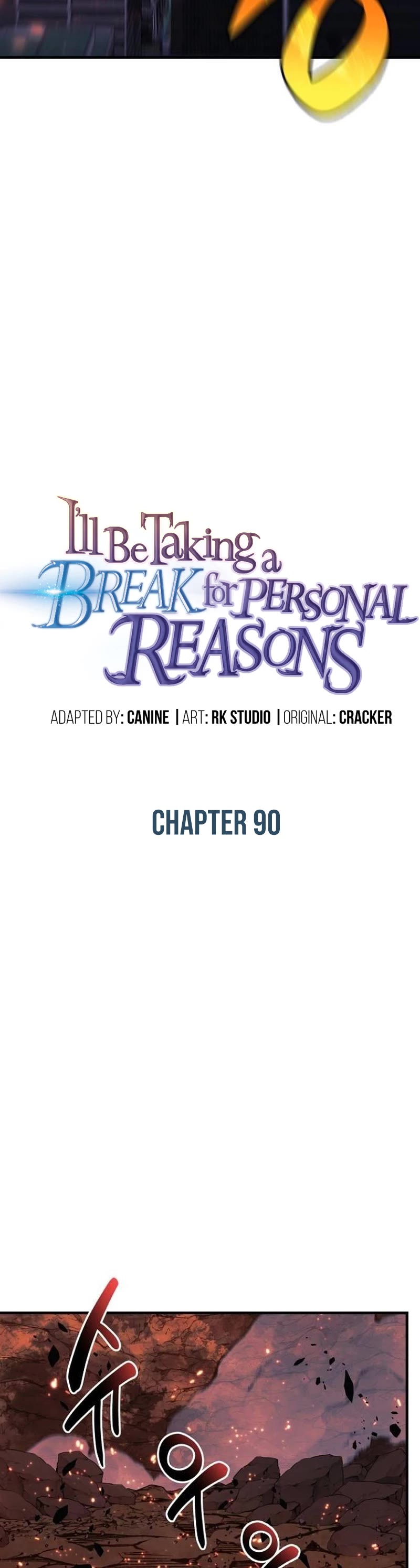 I’ll be Taking a Break for Personal Reasons Chapter 90 page 4 - Chapter 90