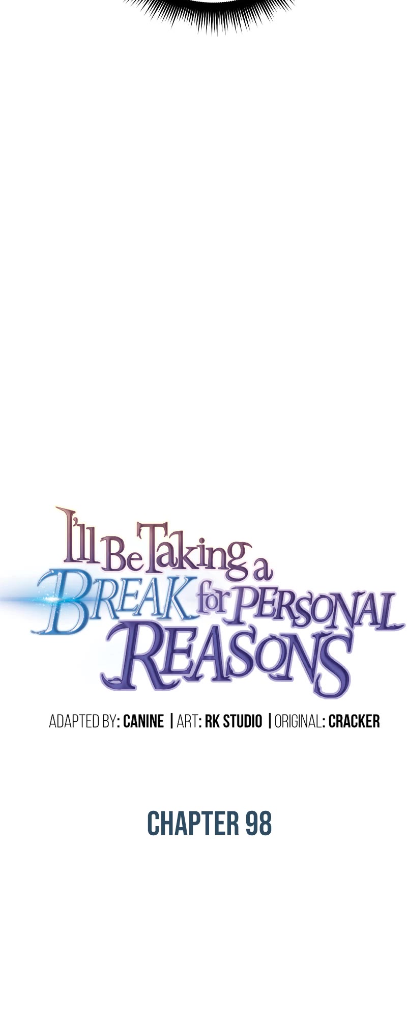 I’ll be Taking a Break for Personal Reasons Chapter 98 page 5 - Chapter 98