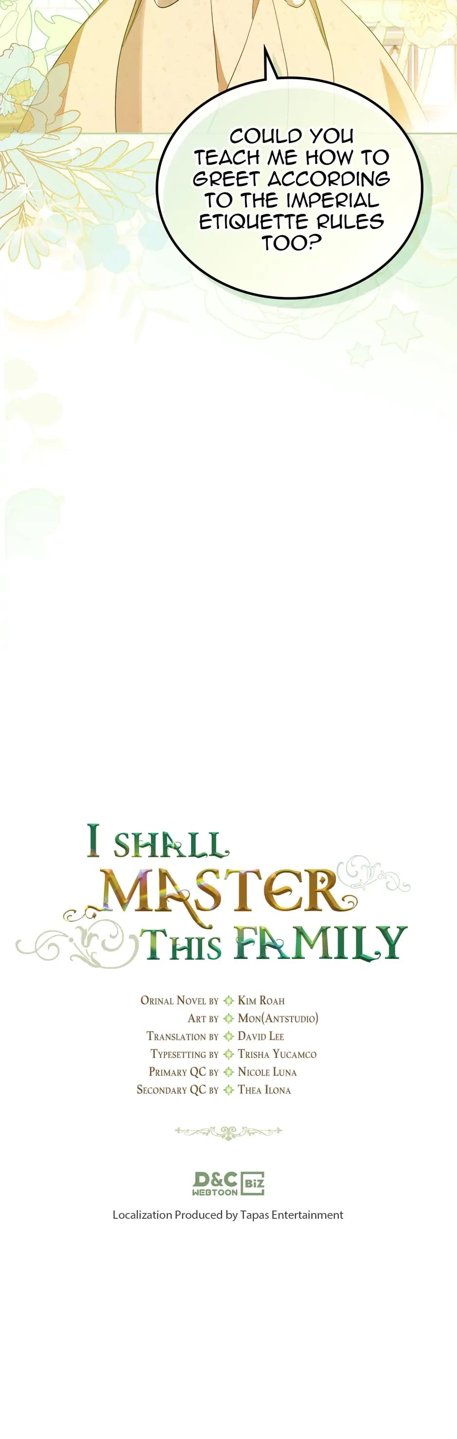I'll Be the Matriarch in This Life Chapter 105 page 45 - Chapter 105: Imperial Etiquette