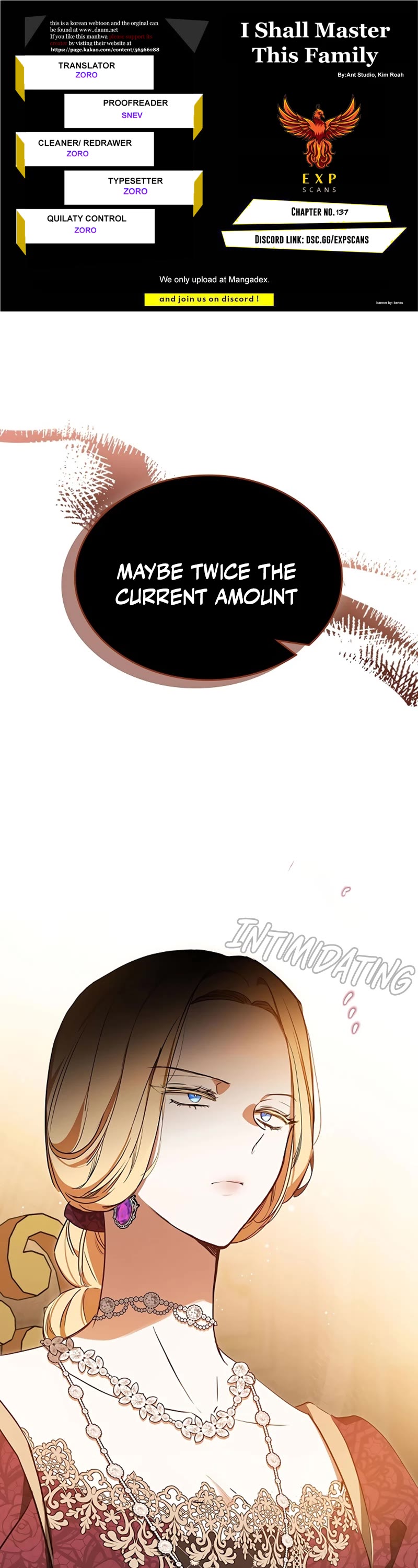 I'll Be the Matriarch in This Life Chapter 137 page 1 - Chapter 137