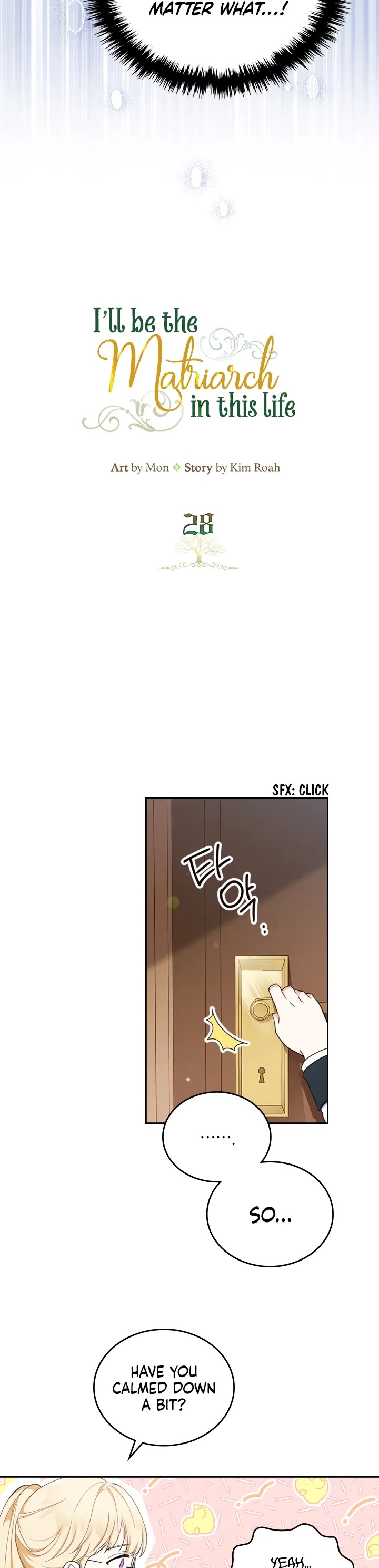 I'll Be the Matriarch in This Life Chapter 28 page 2 - Chapter 28