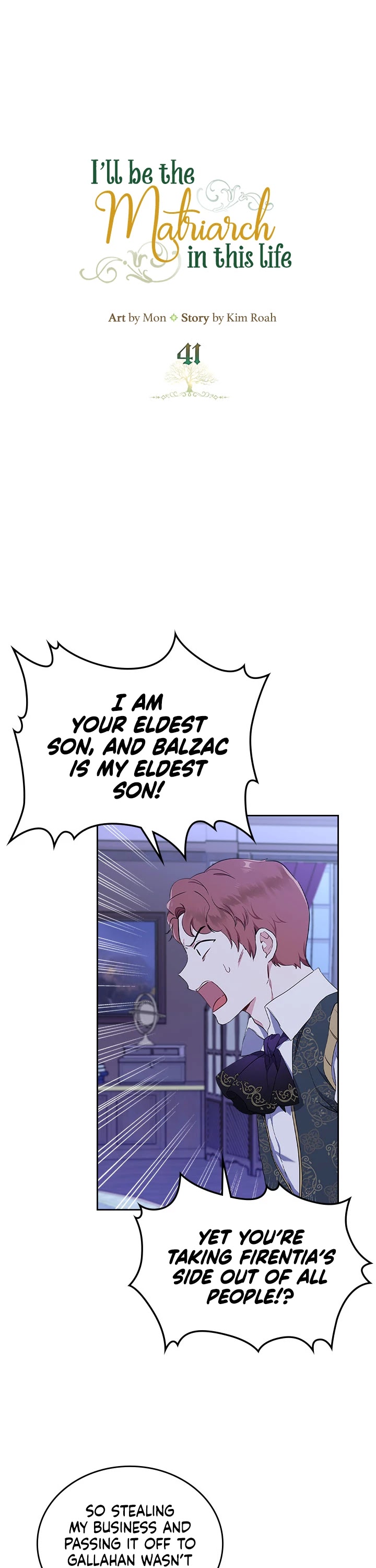 I'll Be the Matriarch in This Life Chapter 41 page 2 - Chapter 41