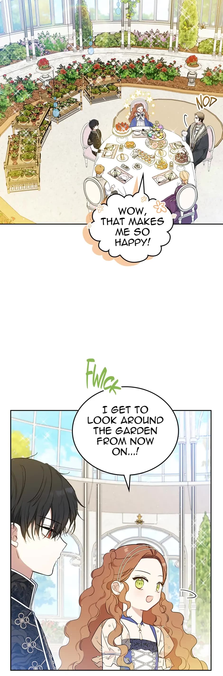 I'll Be the Matriarch in This Life Chapter 87 page 45 - Chapter 87: Tea in the Garden