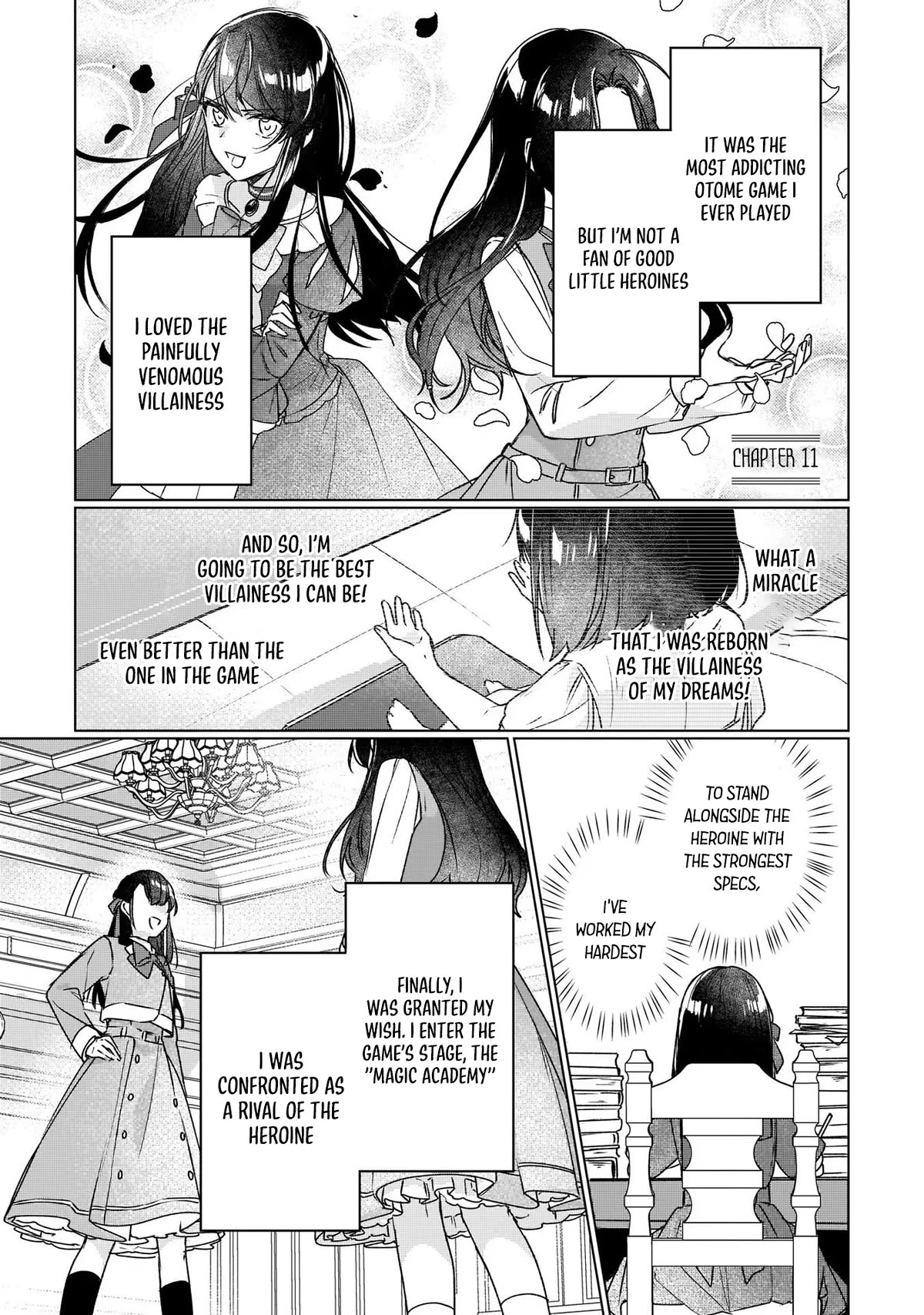 I'll Become a Villainess That Will Go Down in History ― The More of a Villainess I Become, the More the Prince Will Dote on Me Chapter 11 page 2 - Chapter 11