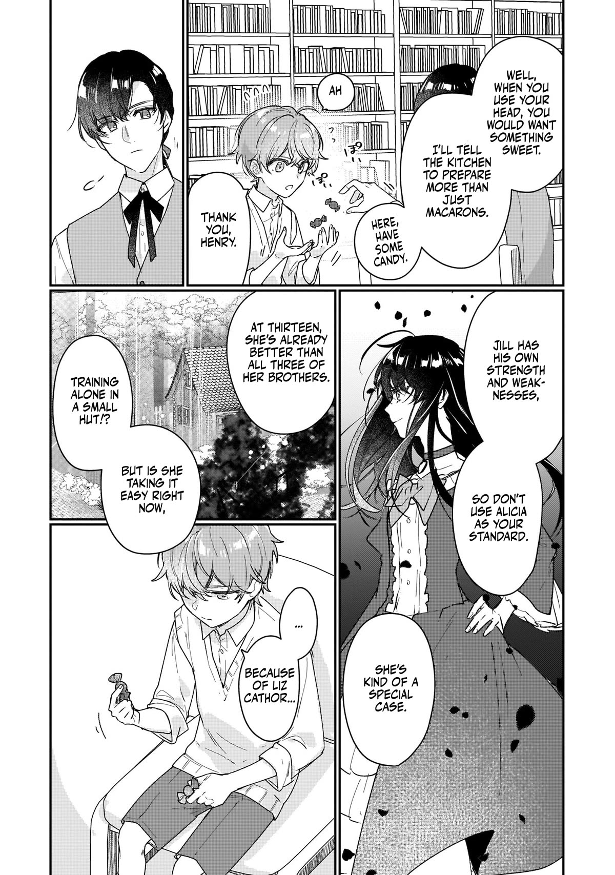 I'll Become a Villainess That Will Go Down in History ― The More of a Villainess I Become, the More the Prince Will Dote on Me Chapter 15.5 page 3 - Chapter 15.5: To Stand Next to Her
