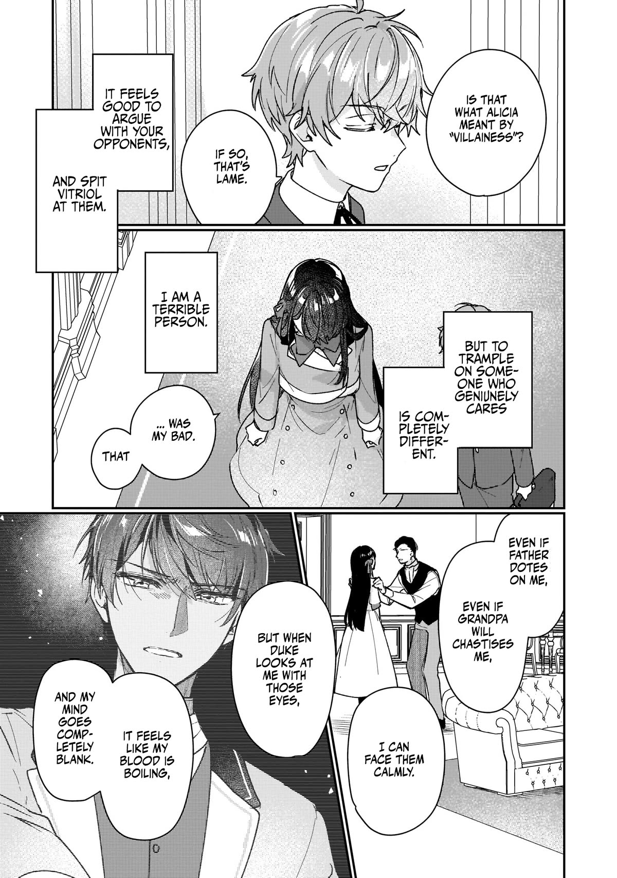 I'll Become a Villainess That Will Go Down in History ― The More of a Villainess I Become, the More the Prince Will Dote on Me Chapter 15 page 25 - Chapter 15