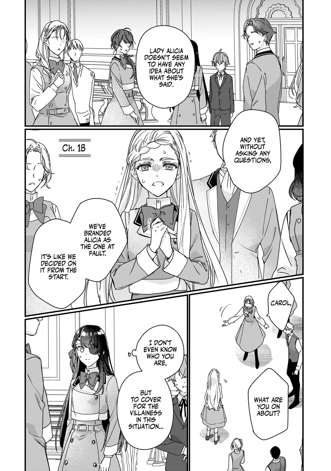 I'll Become a Villainess That Will Go Down in History ― The More of a Villainess I Become, the More the Prince Will Dote on Me Chapter 18 page 2 - Chapter 18
