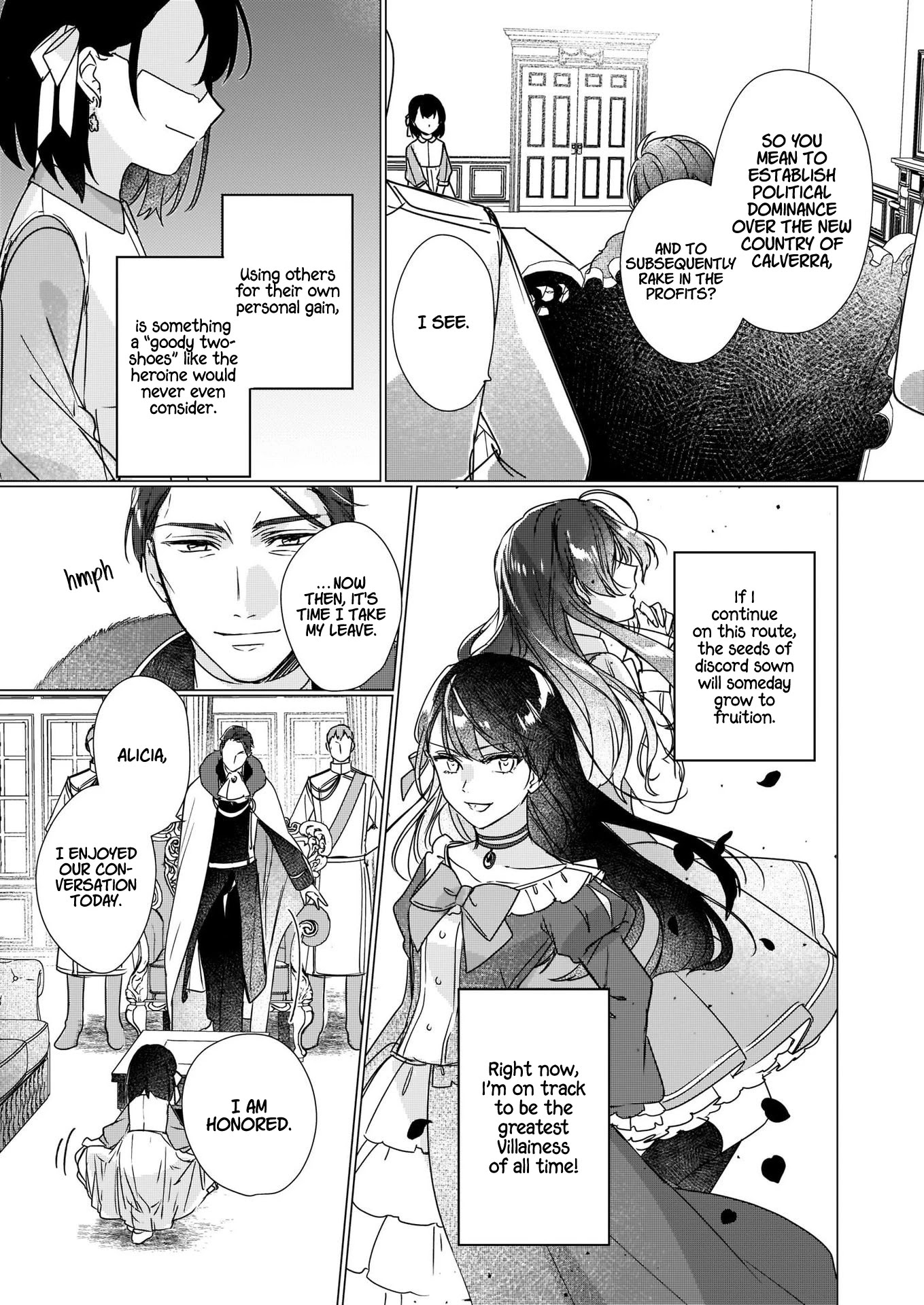 I'll Become a Villainess That Will Go Down in History ― The More of a Villainess I Become, the More the Prince Will Dote on Me Chapter 2 page 16 - Chapter 2
