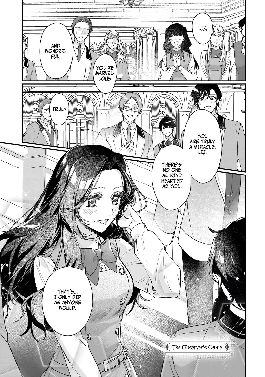 I'll Become a Villainess That Will Go Down in History ― The More of a Villainess I Become, the More the Prince Will Dote on Me Chapter 20.5 page 2 - Chapter 20.5: The Observer's Game