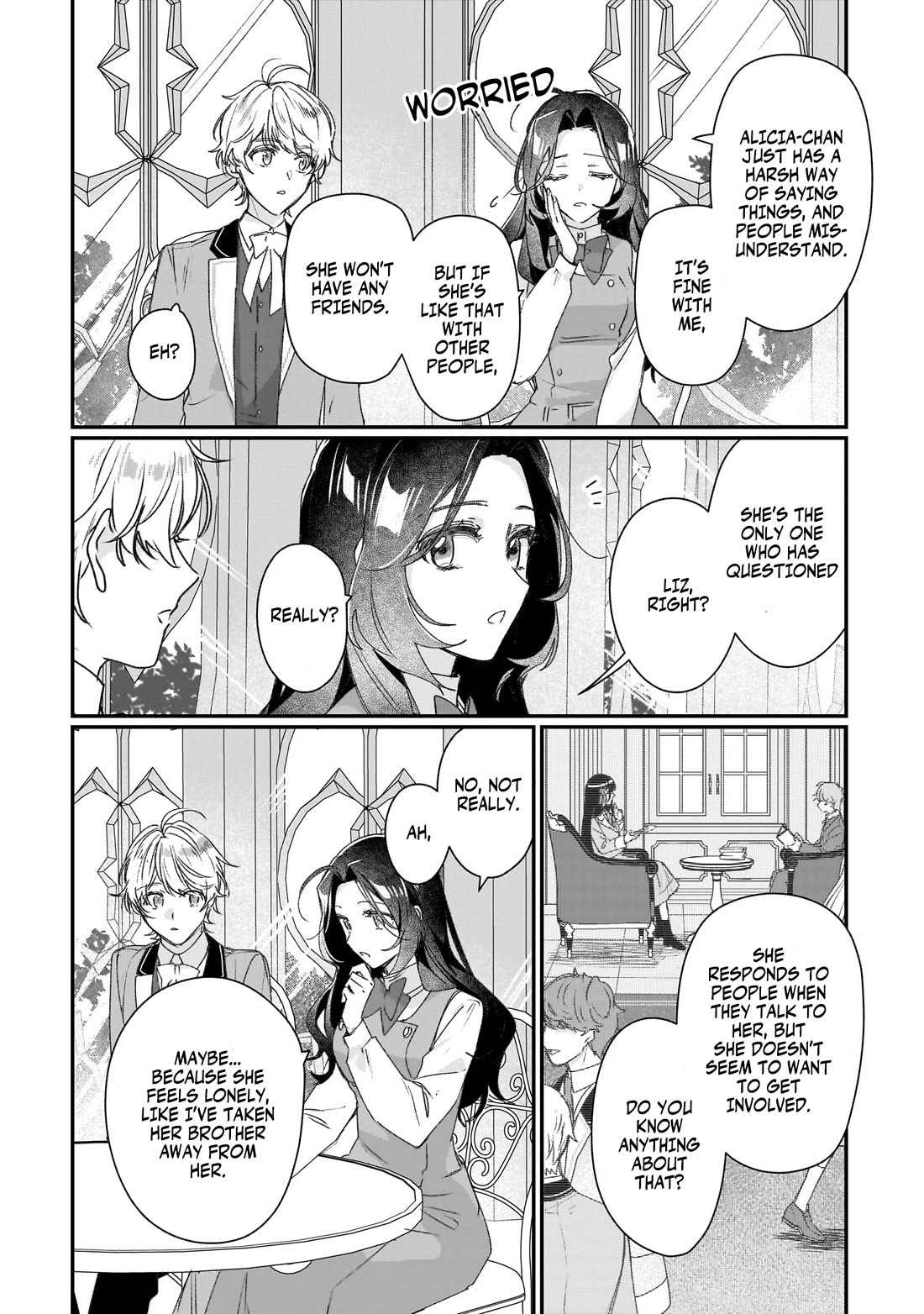 I'll Become a Villainess That Will Go Down in History ― The More of a Villainess I Become, the More the Prince Will Dote on Me Chapter 20.5 page 9 - Chapter 20.5: The Observer's Game