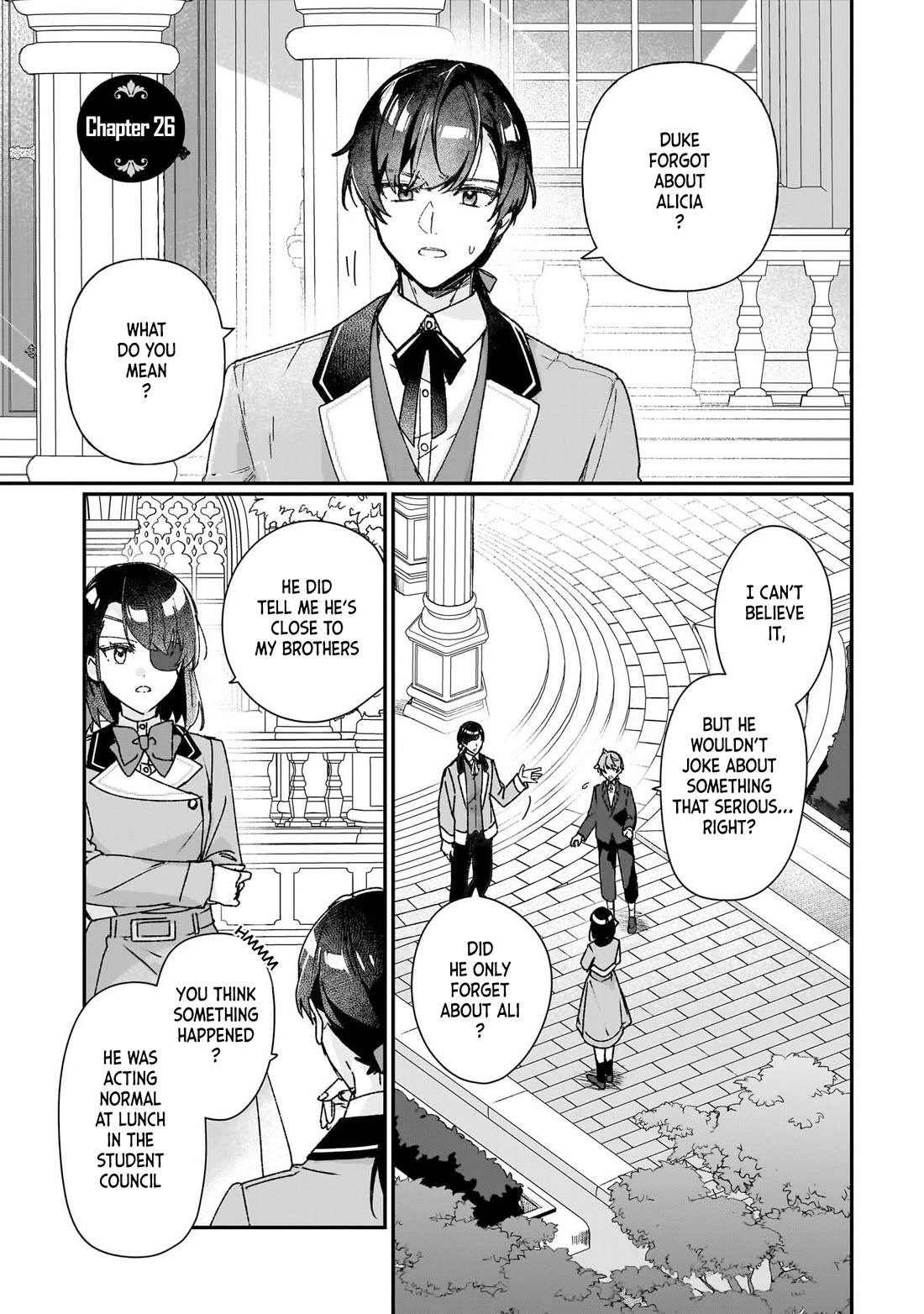 I'll Become a Villainess That Will Go Down in History ― The More of a Villainess I Become, the More the Prince Will Dote on Me Chapter 26 page 1 - Chapter 26
