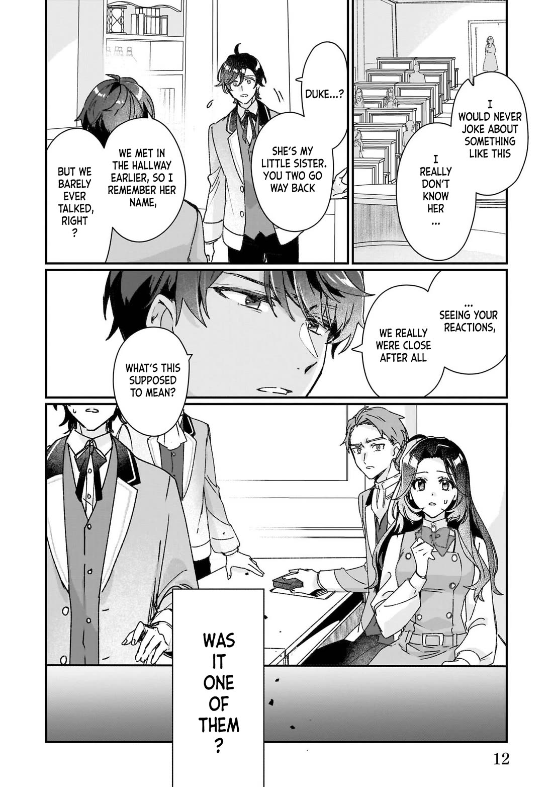 I'll Become a Villainess That Will Go Down in History ― The More of a Villainess I Become, the More the Prince Will Dote on Me Chapter 26 page 10 - Chapter 26