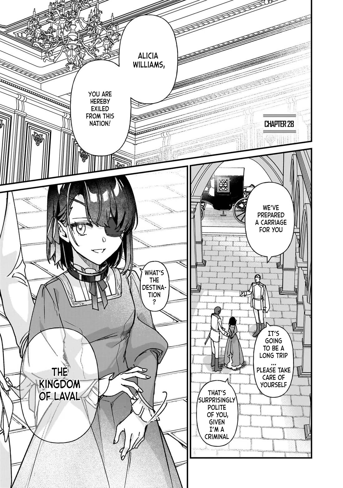 I'll Become a Villainess That Will Go Down in History ― The More of a Villainess I Become, the More the Prince Will Dote on Me Chapter 28 page 1 - Chapter 28