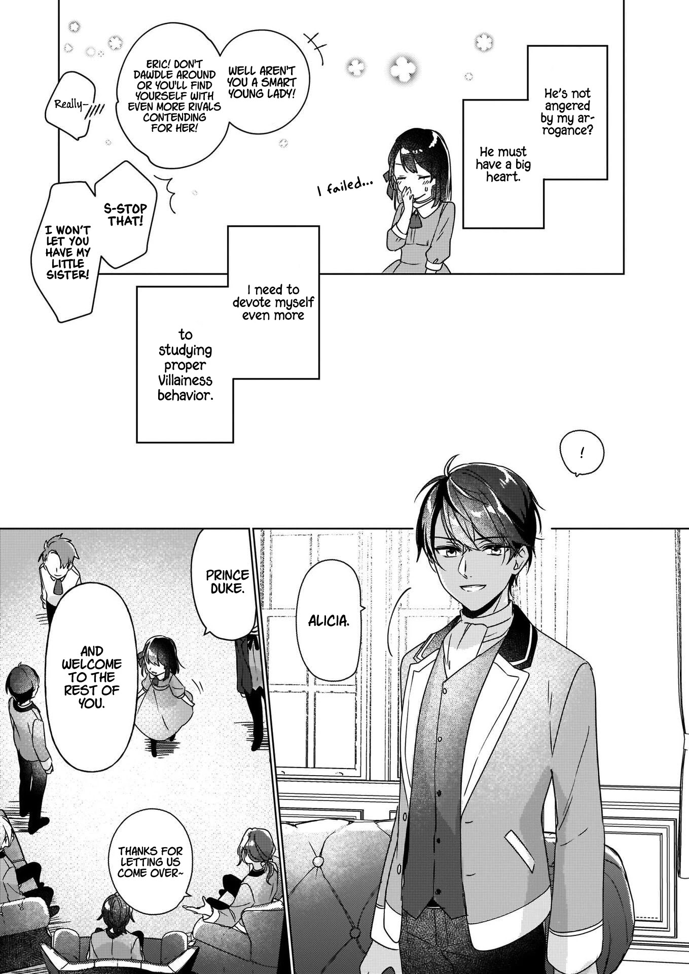 I'll Become a Villainess That Will Go Down in History ― The More of a Villainess I Become, the More the Prince Will Dote on Me Chapter 3 page 12 - Chapter 3