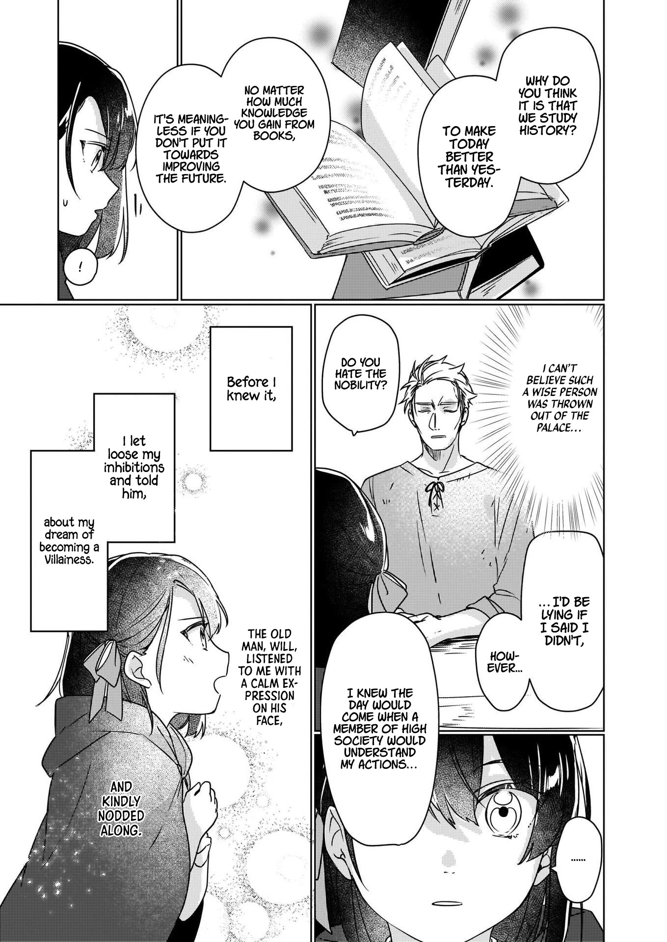 I'll Become a Villainess That Will Go Down in History ― The More of a Villainess I Become, the More the Prince Will Dote on Me Chapter 3 page 4 - Chapter 3