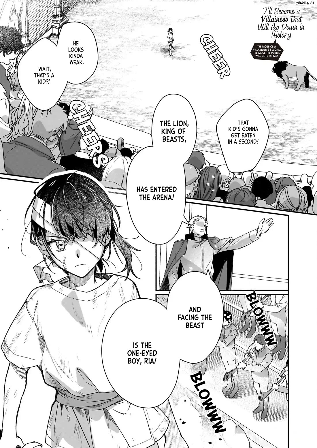I'll Become a Villainess That Will Go Down in History ― The More of a Villainess I Become, the More the Prince Will Dote on Me Chapter 31 page 2 - Chapter 31