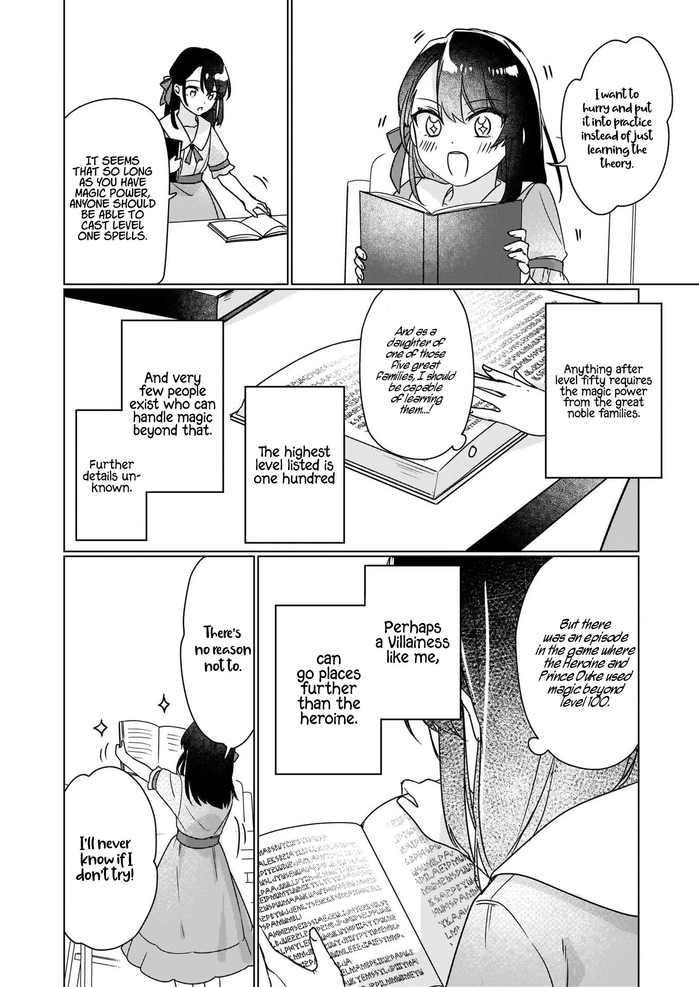 I'll Become a Villainess That Will Go Down in History ― The More of a Villainess I Become, the More the Prince Will Dote on Me Chapter 4 page 9 - Chapter 4