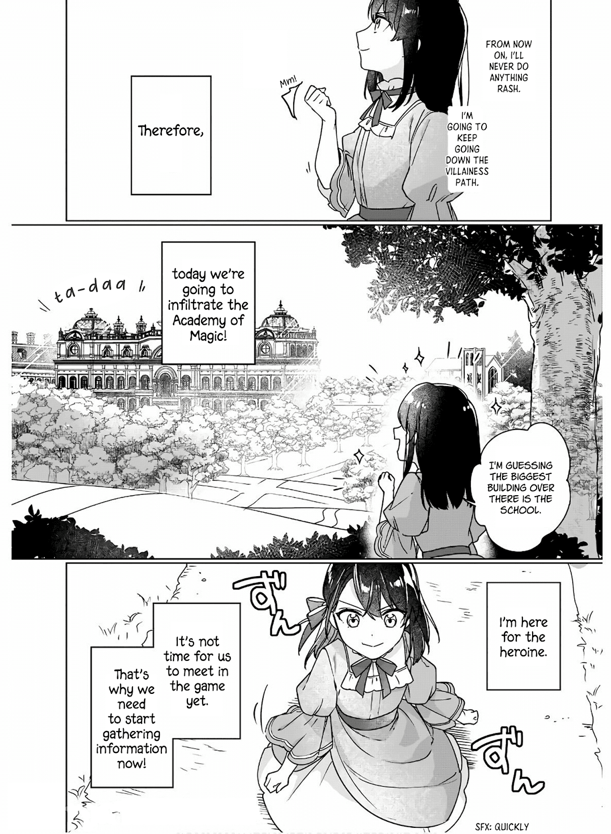 I'll Become a Villainess That Will Go Down in History ― The More of a Villainess I Become, the More the Prince Will Dote on Me Chapter 5 page 4 - Chapter 5