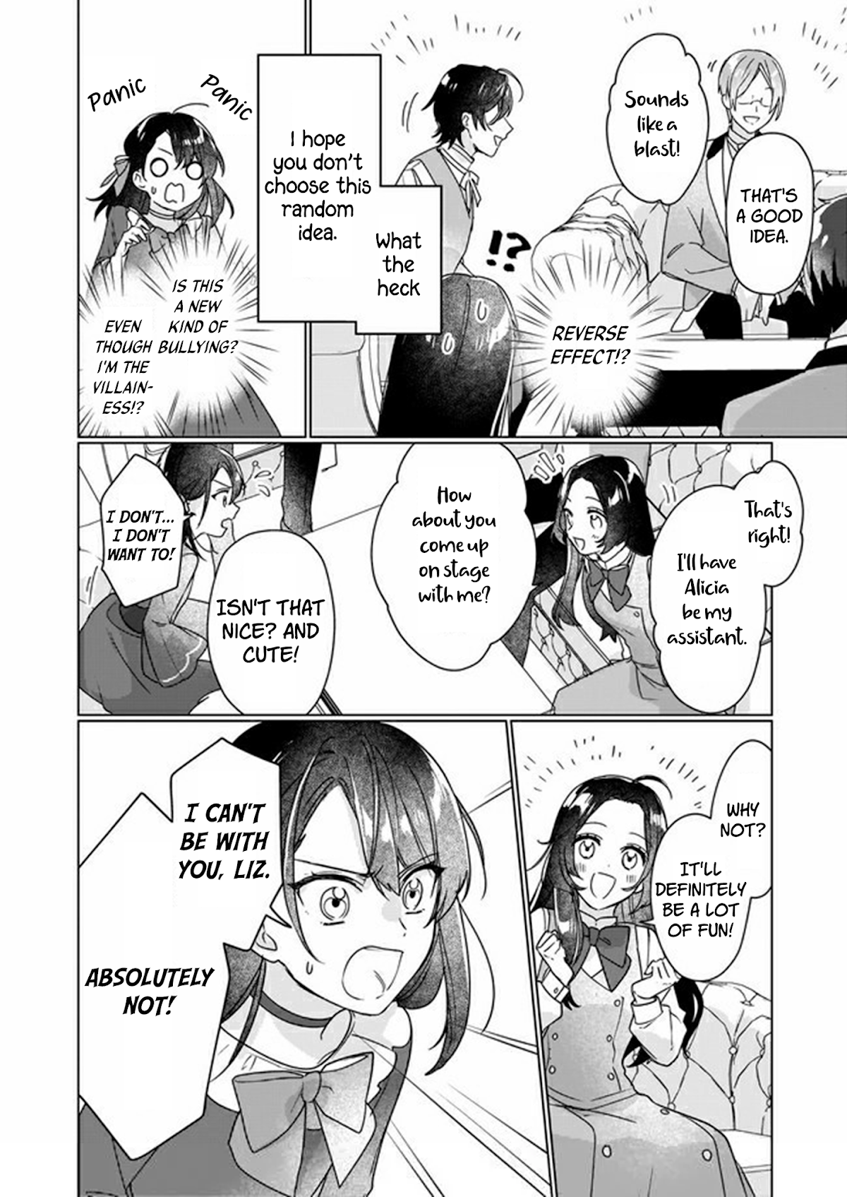 I'll Become a Villainess That Will Go Down in History ― The More of a Villainess I Become, the More the Prince Will Dote on Me Chapter 6 page 12 - Chapter 6