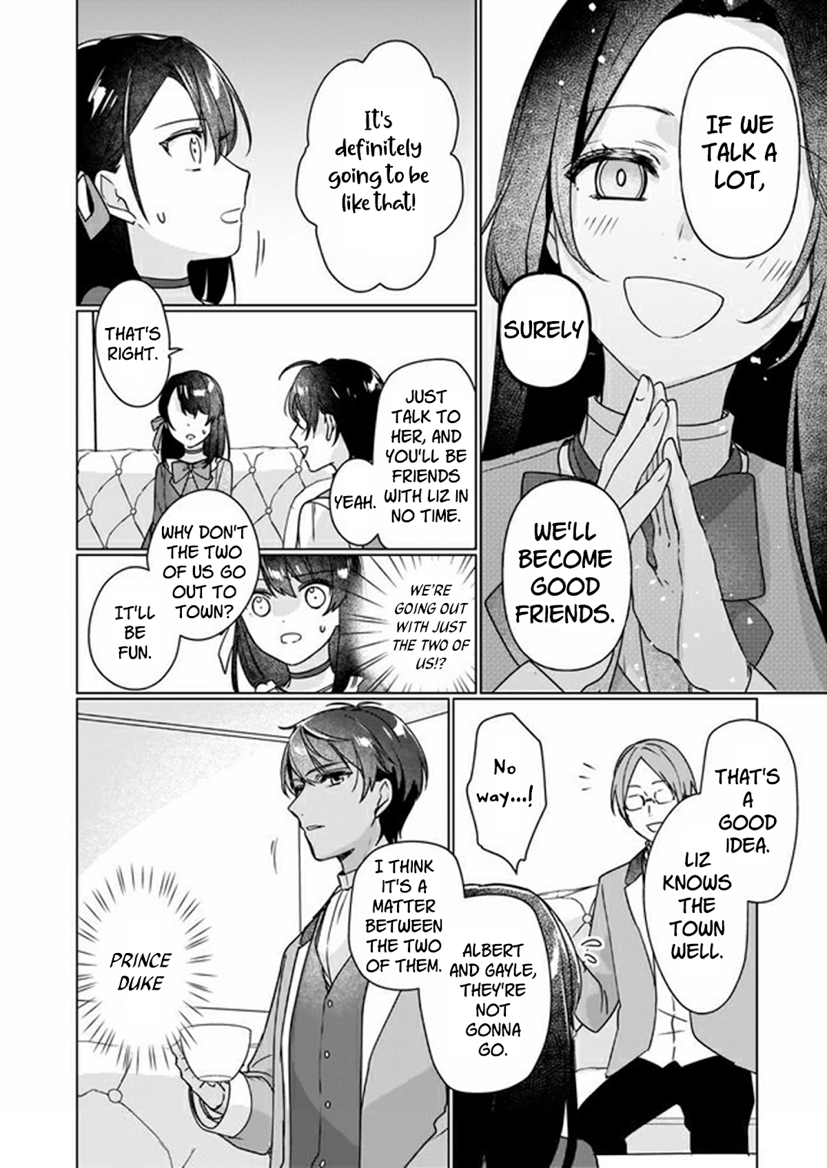 I'll Become a Villainess That Will Go Down in History ― The More of a Villainess I Become, the More the Prince Will Dote on Me Chapter 6 page 14 - Chapter 6