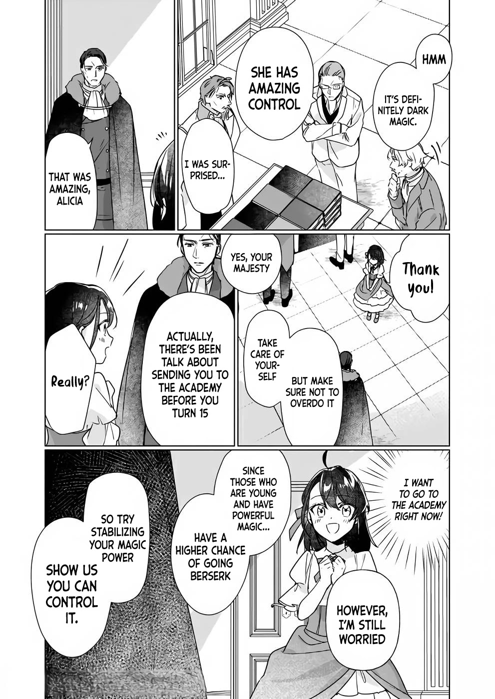 I'll Become a Villainess That Will Go Down in History ― The More of a Villainess I Become, the More the Prince Will Dote on Me Chapter 7 page 13 - Chapter 7