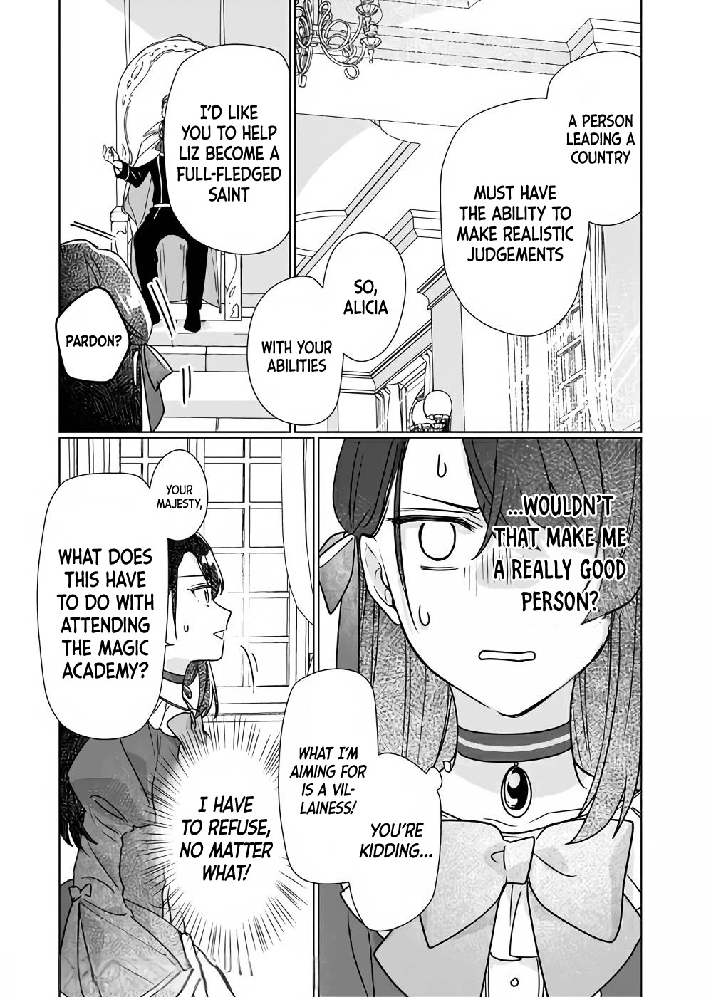 I'll Become a Villainess That Will Go Down in History ― The More of a Villainess I Become, the More the Prince Will Dote on Me Chapter 7 page 21 - Chapter 7