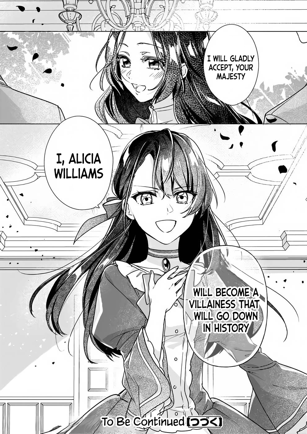 I'll Become a Villainess That Will Go Down in History ― The More of a Villainess I Become, the More the Prince Will Dote on Me Chapter 7 page 26 - Chapter 7