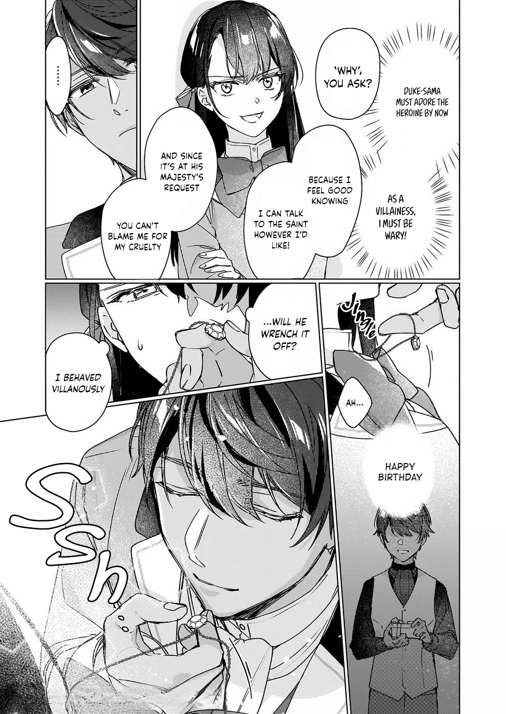 I'll Become a Villainess That Will Go Down in History ― The More of a Villainess I Become, the More the Prince Will Dote on Me Chapter 9 page 14 - Chapter 9