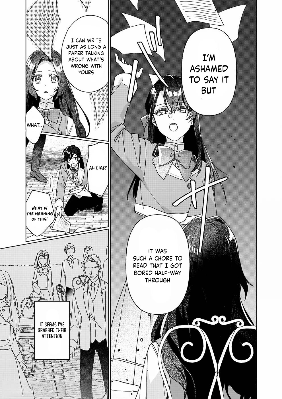 I'll Become a Villainess That Will Go Down in History ― The More of a Villainess I Become, the More the Prince Will Dote on Me Chapter 9 page 20 - Chapter 9