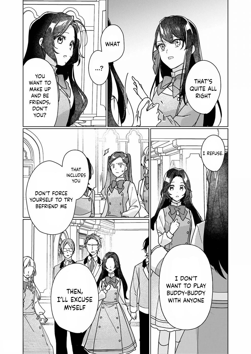 I'll Become a Villainess That Will Go Down in History ― The More of a Villainess I Become, the More the Prince Will Dote on Me Chapter 9 page 9 - Chapter 9