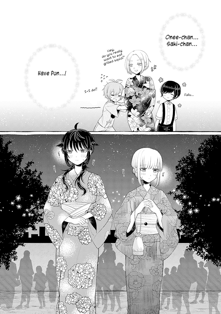I'll Cheer On My Yuri Onee-chan Chapter 3.5 page 4 - Chapter 3.5: I'll Go To a Festival With Onee-chan Part 2