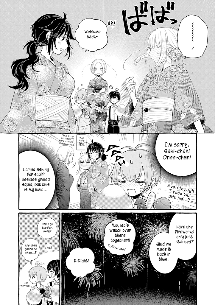 I'll Cheer On My Yuri Onee-chan Chapter 3.5 page 8 - Chapter 3.5: I'll Go To a Festival With Onee-chan Part 2