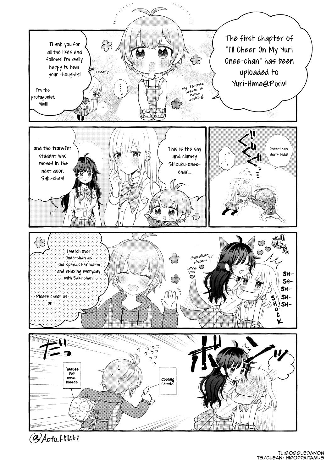 I'll Cheer On My Yuri Onee-chan Chapter 6.52 page 1 - Chapter 6.52: Twitter extras