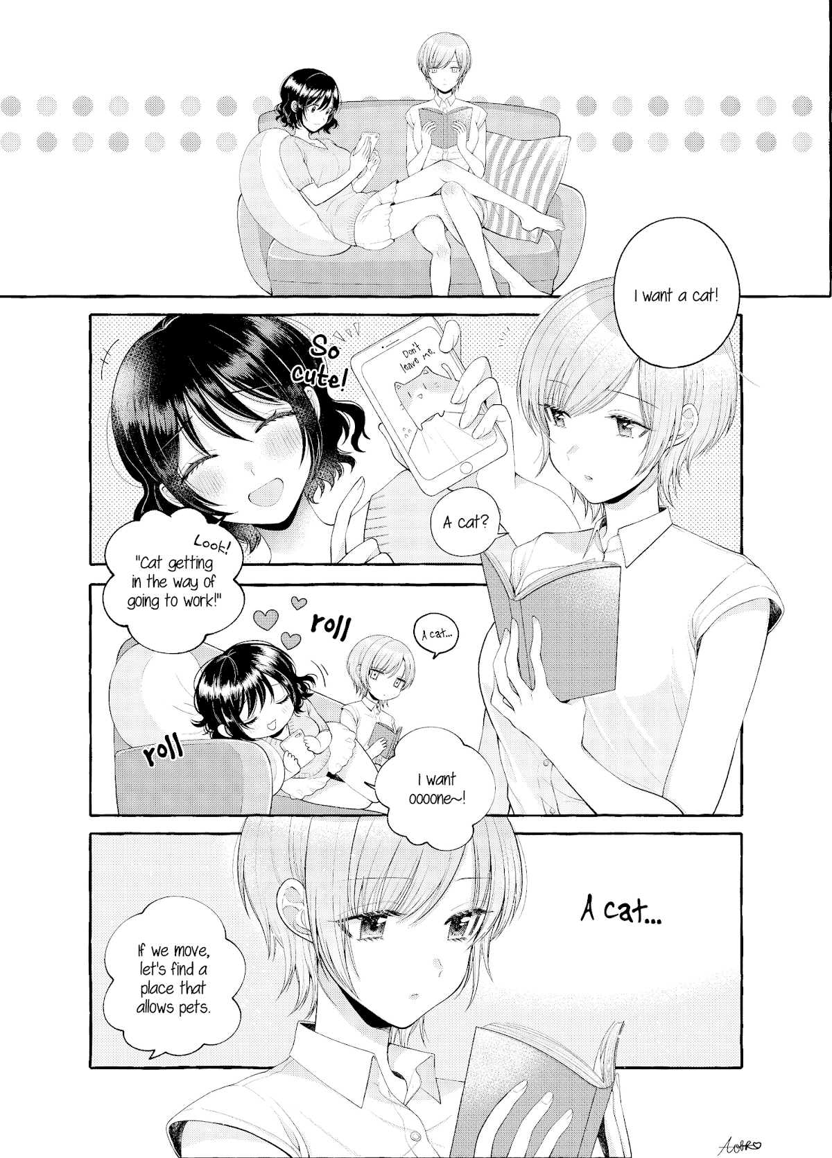I'll Cheer On My Yuri Onee-chan Chapter 6.6 page 1 - Chapter 6.6: Extra: Living Together As Adults