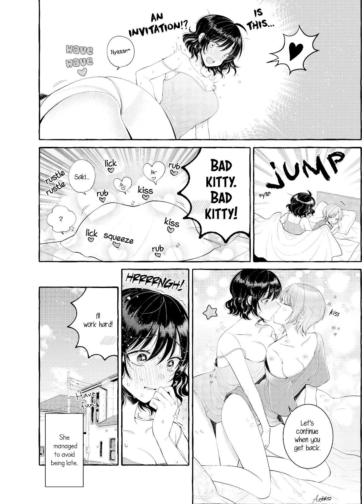 I'll Cheer On My Yuri Onee-chan Chapter 6.6 page 4 - Chapter 6.6: Extra: Living Together As Adults