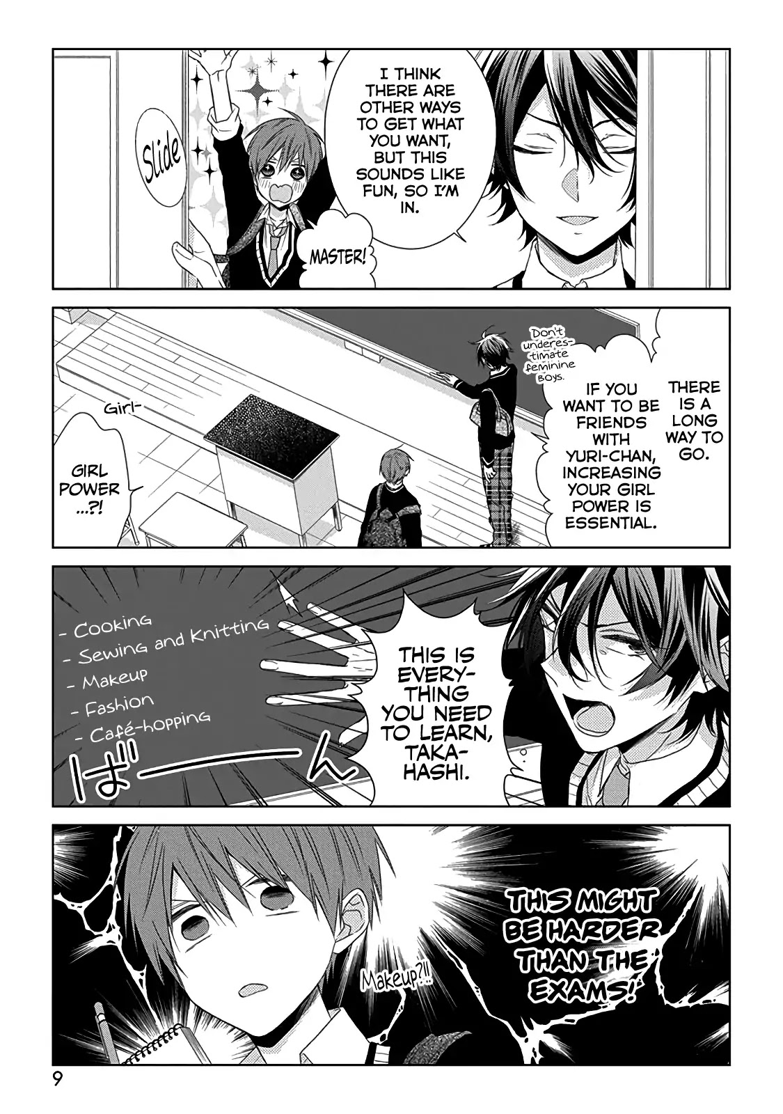 I'll Start Being a Feminine Boy Chapter 1 page 11 - Chapter 1: Step 1