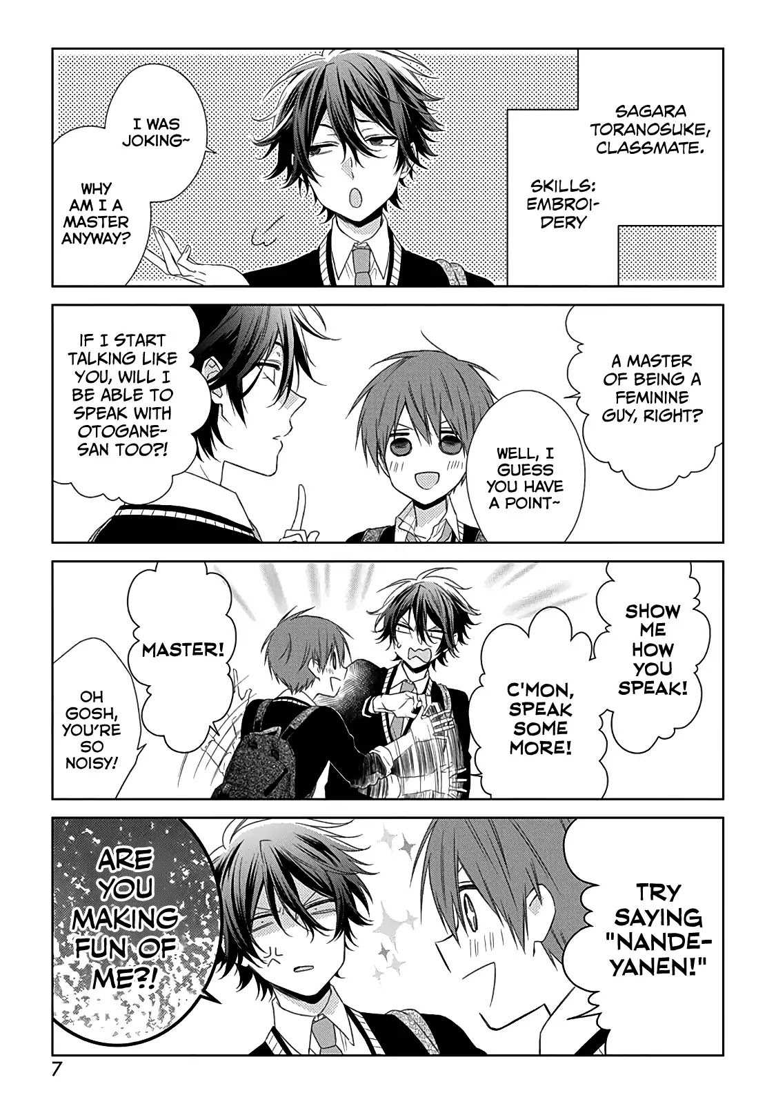 I'll Start Being a Feminine Boy Chapter 1 page 9 - Chapter 1: Step 1
