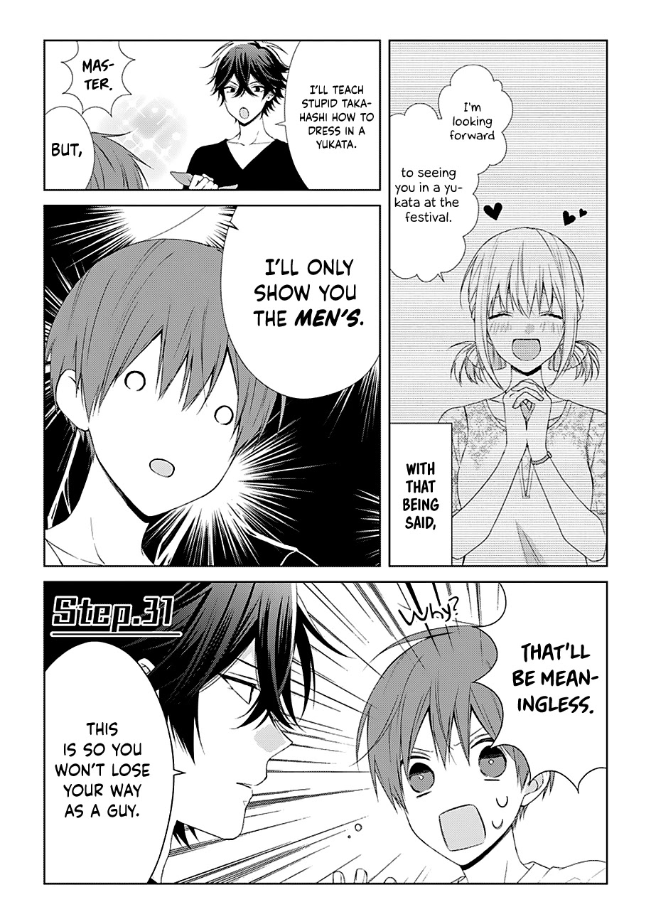 I'll Start Being a Feminine Boy Chapter 31 page 1 - Chapter 31: Step 31