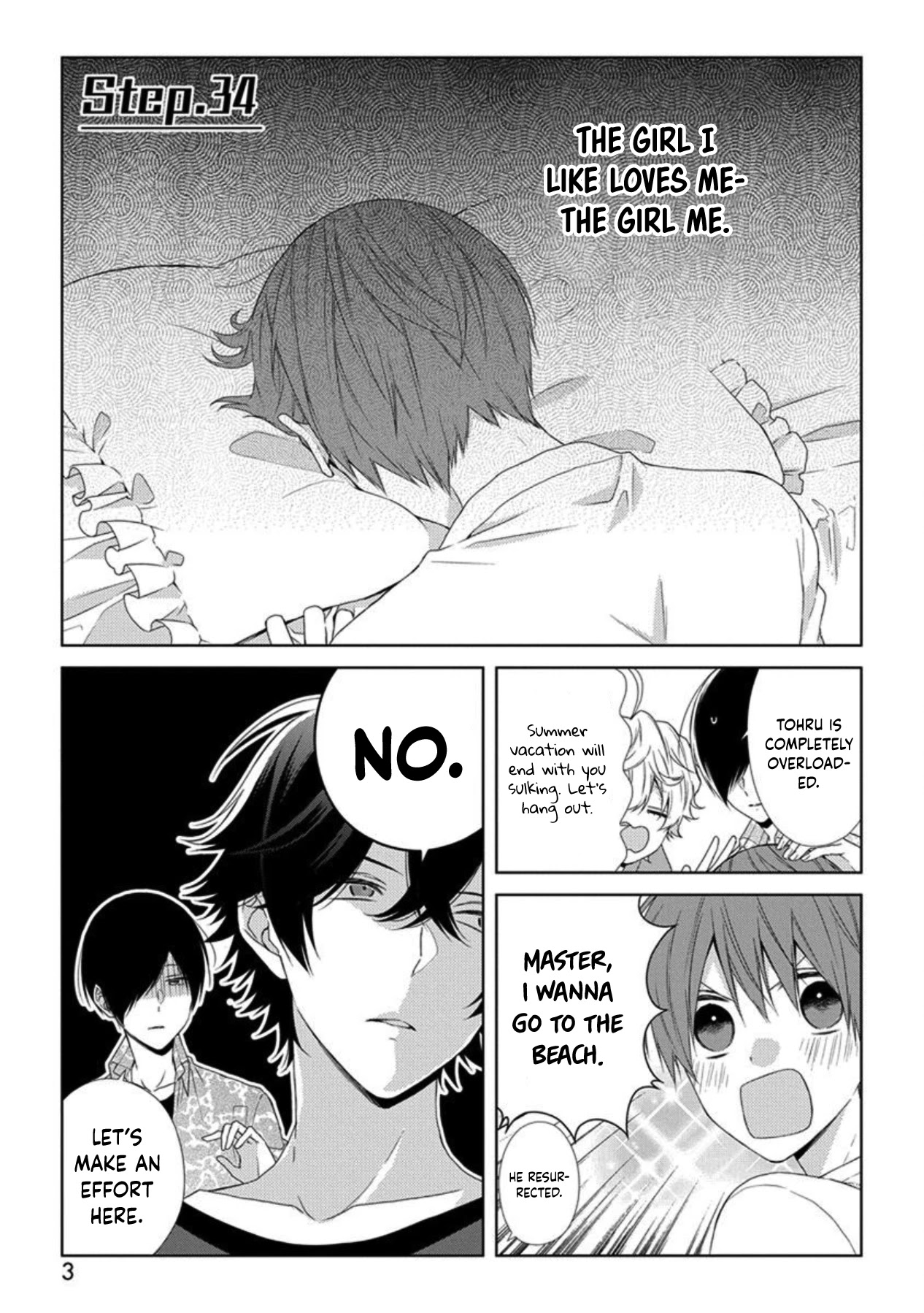 I'll Start Being a Feminine Boy Chapter 34 page 4 - Chapter 34