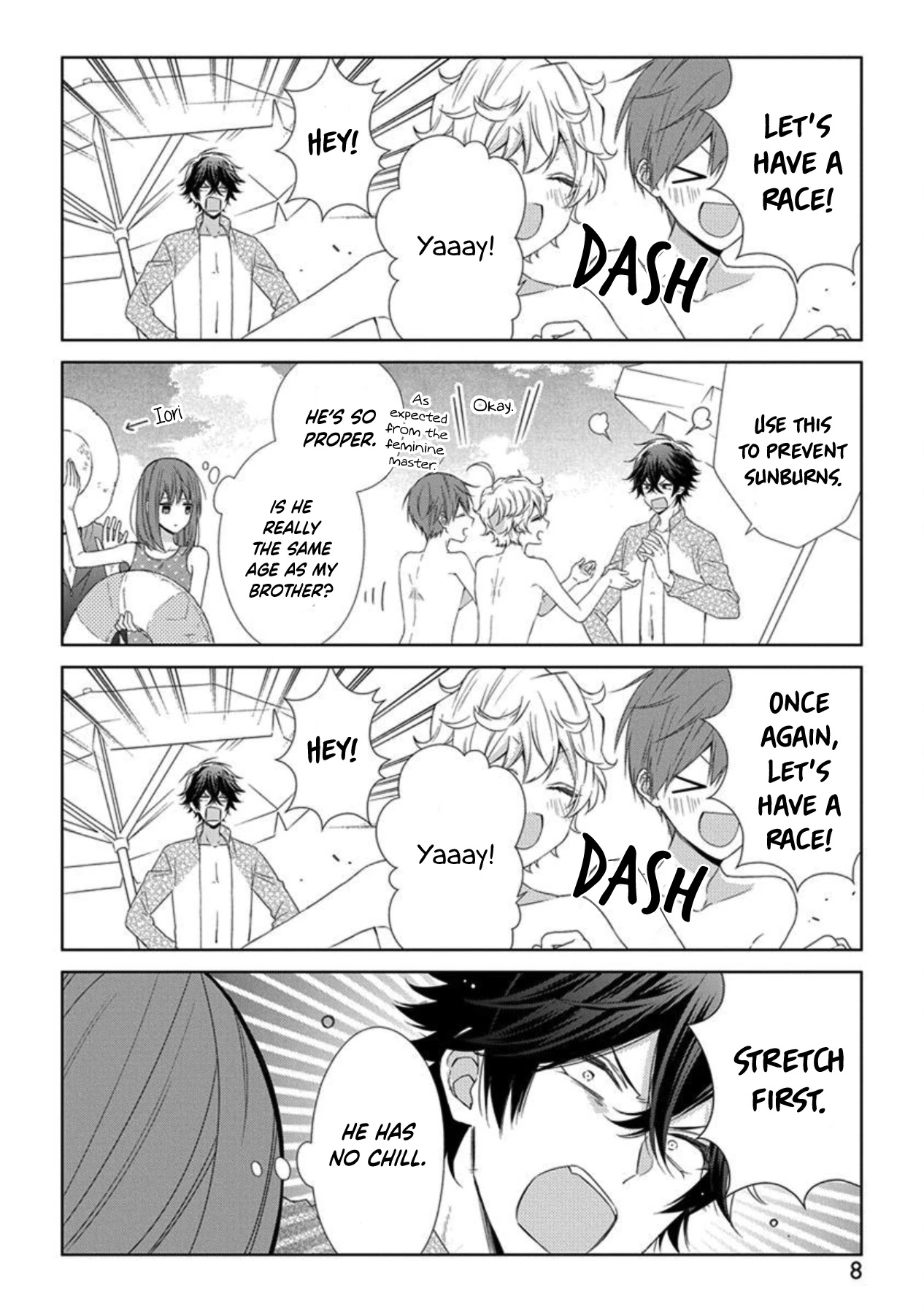 I'll Start Being a Feminine Boy Chapter 34 page 9 - Chapter 34