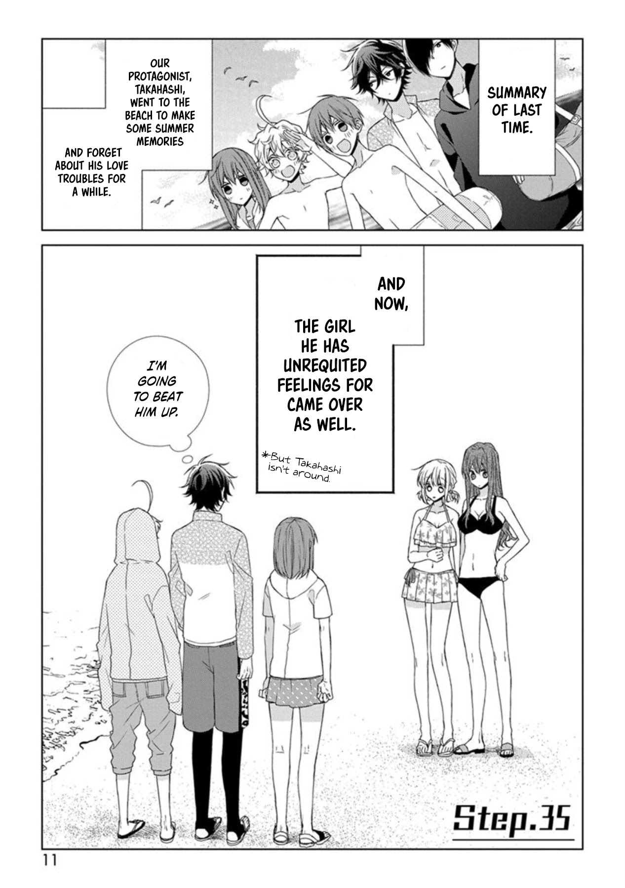 I'll Start Being a Feminine Boy Chapter 35 page 1 - Chapter 35: Step 35