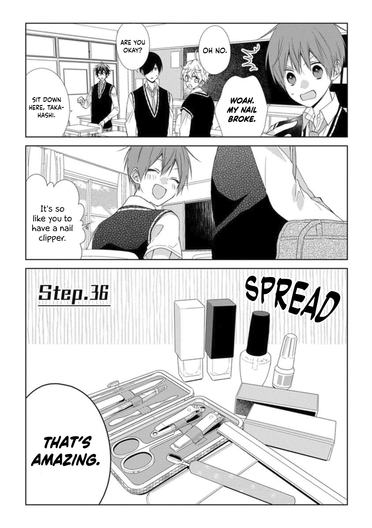 I'll Start Being a Feminine Boy Chapter 36 page 1 - Chapter 36: Step 36