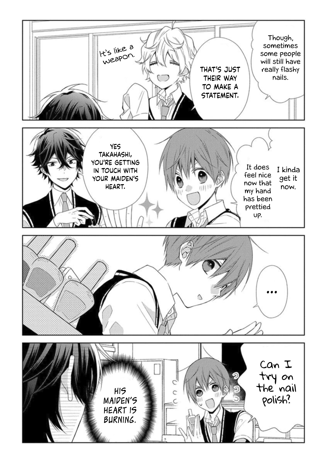 I'll Start Being a Feminine Boy Chapter 36 page 4 - Chapter 36: Step 36