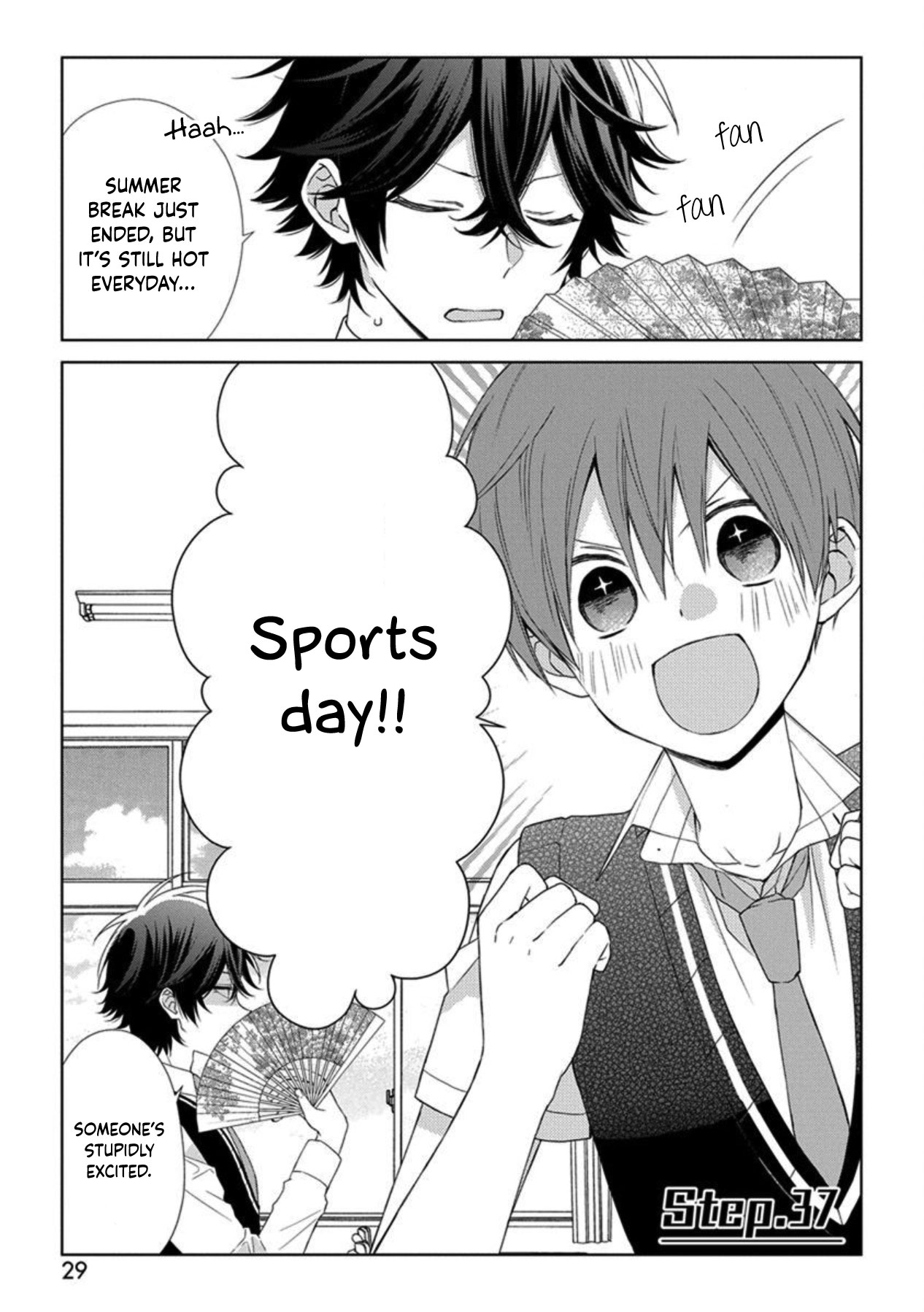 I'll Start Being a Feminine Boy Chapter 37 page 1 - Chapter 37: Step 37