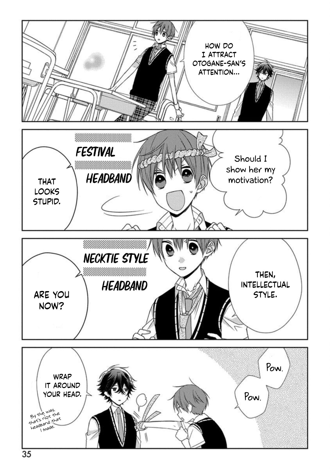 I'll Start Being a Feminine Boy Chapter 37 page 7 - Chapter 37: Step 37