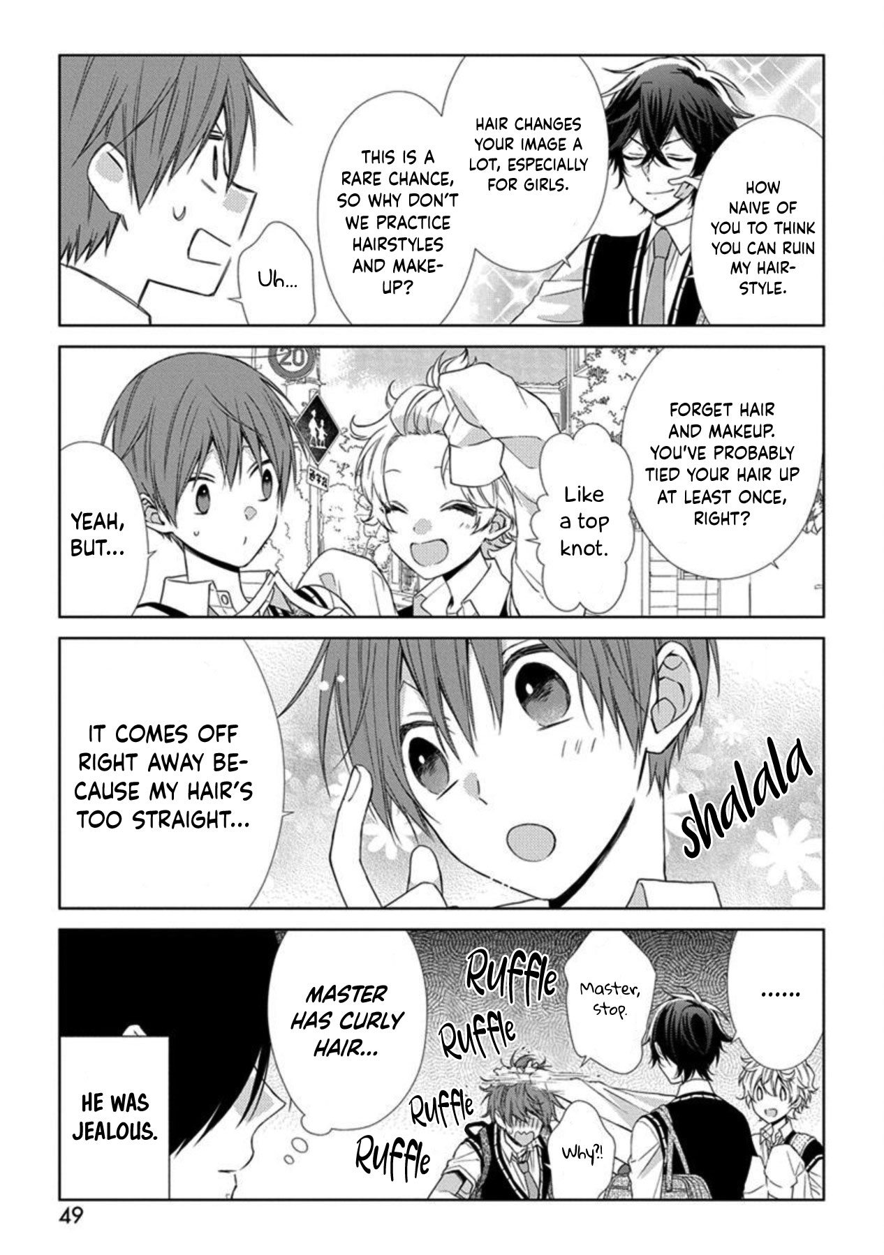I'll Start Being a Feminine Boy Chapter 39 page 3 - Chapter 39: Step 39