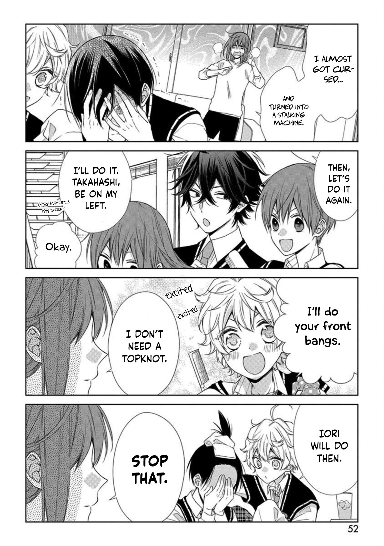 I'll Start Being a Feminine Boy Chapter 39 page 6 - Chapter 39: Step 39