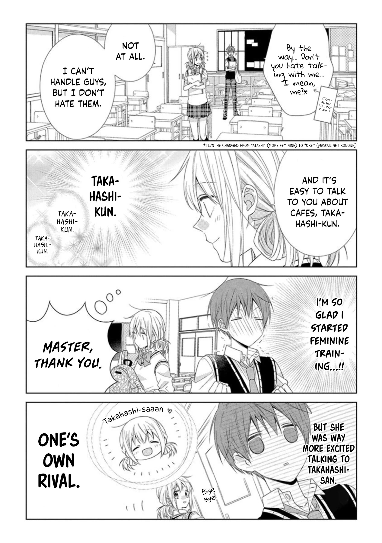 I'll Start Being a Feminine Boy Chapter 42 page 8 - Chapter 42: Step 42