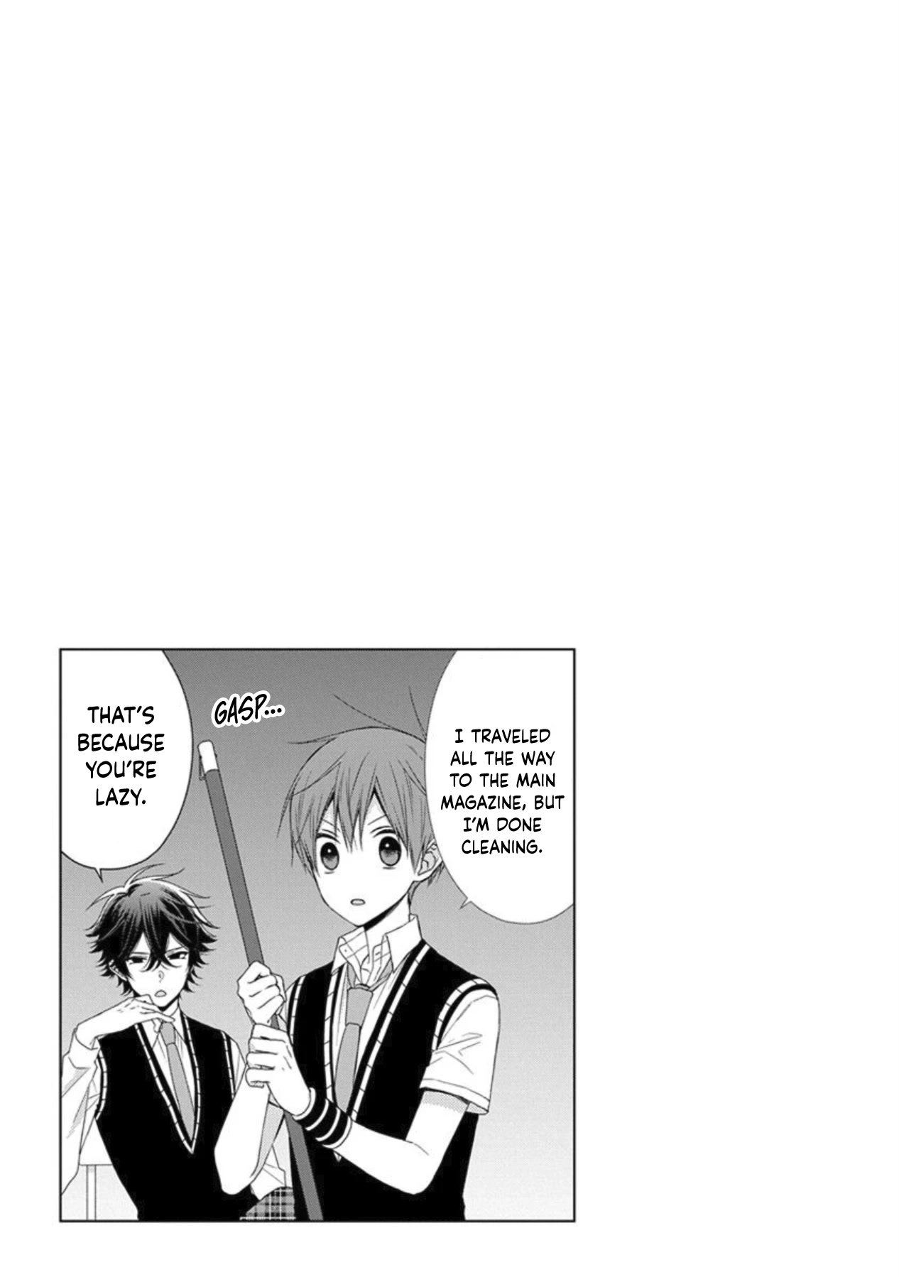 I'll Start Being a Feminine Boy Chapter 45.5 page 9 - Chapter 45.5: Spin-off 1