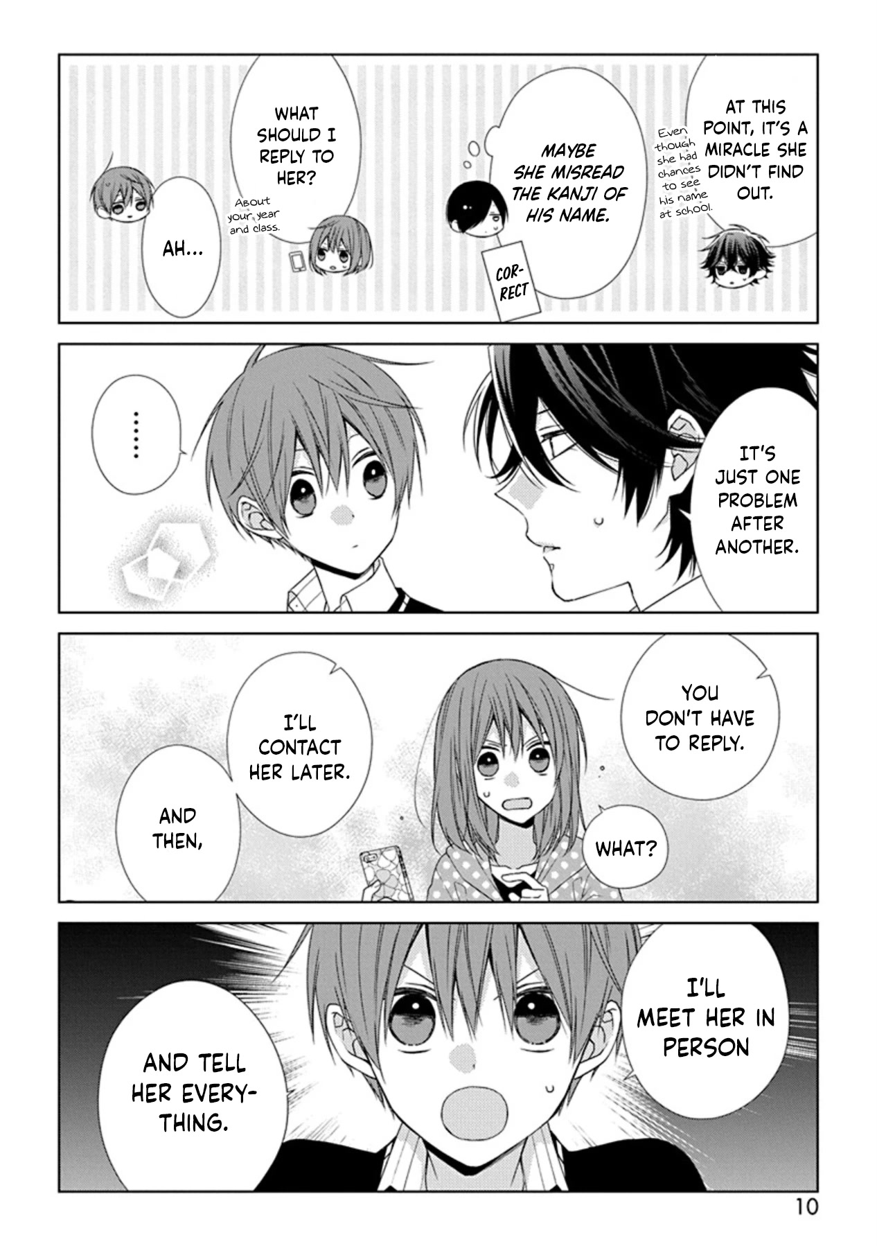 I'll Start Being a Feminine Boy Chapter 46 page 11 - Chapter 46: Step 46